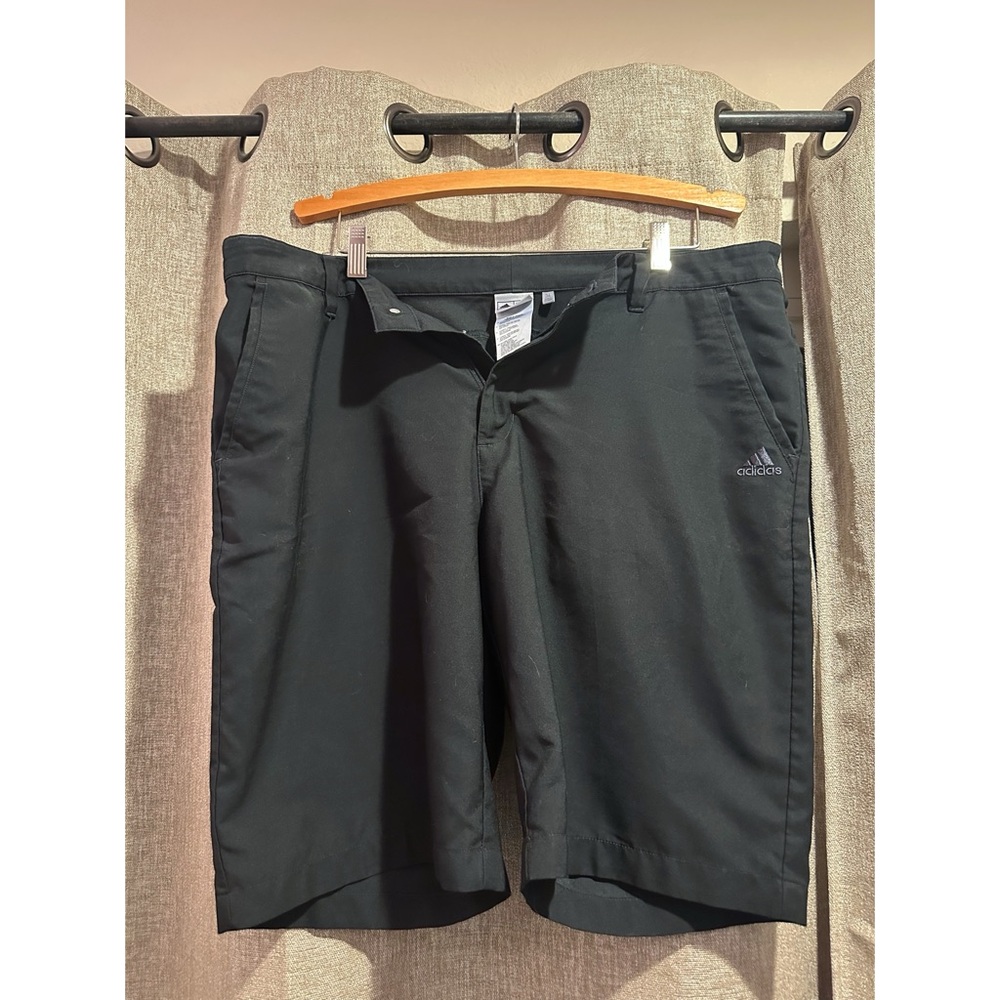 Good Condition Adidas Men's Black Shorts